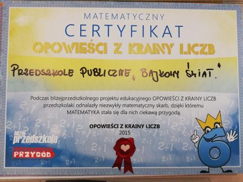 Certyfikat